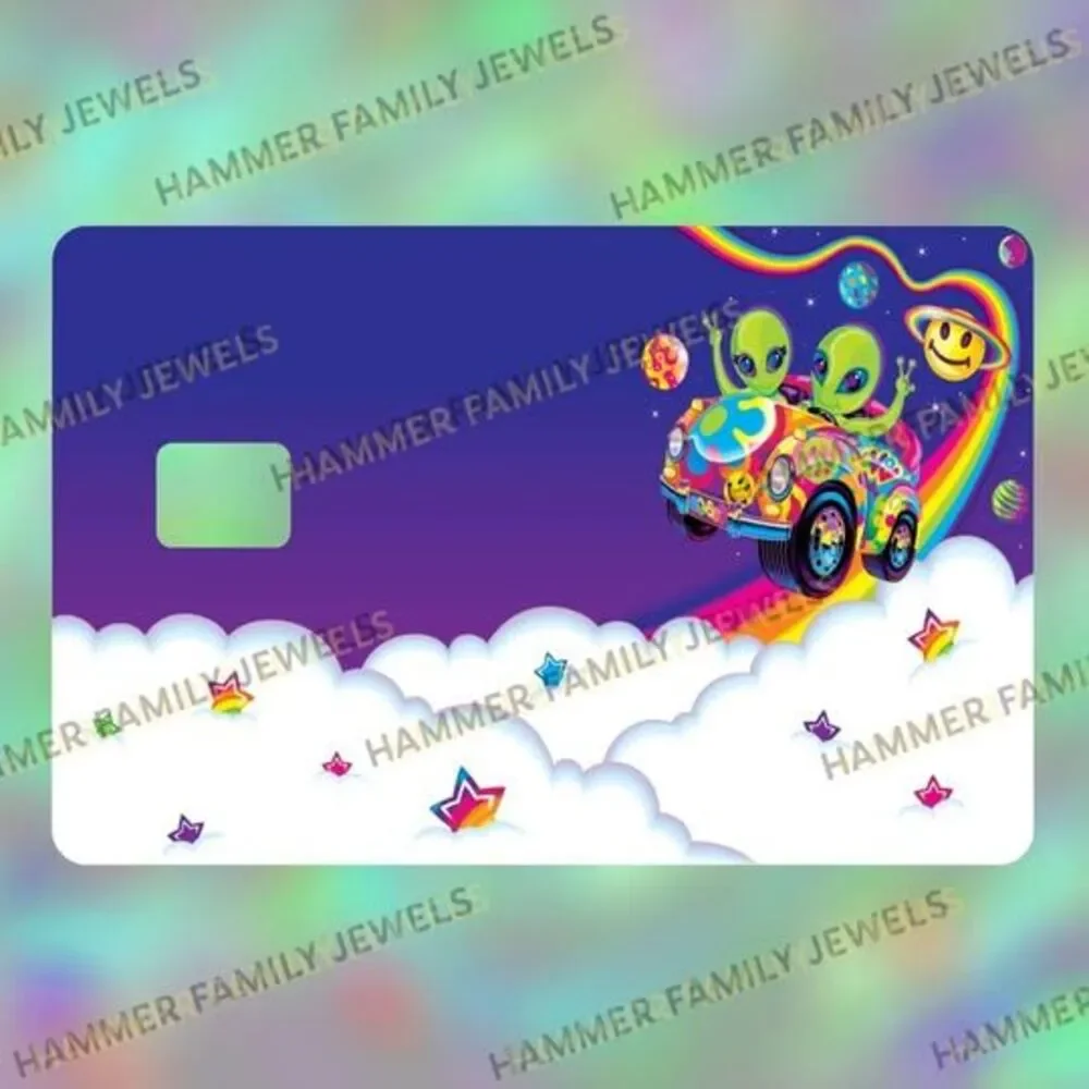 Lisa Frank Card Decal